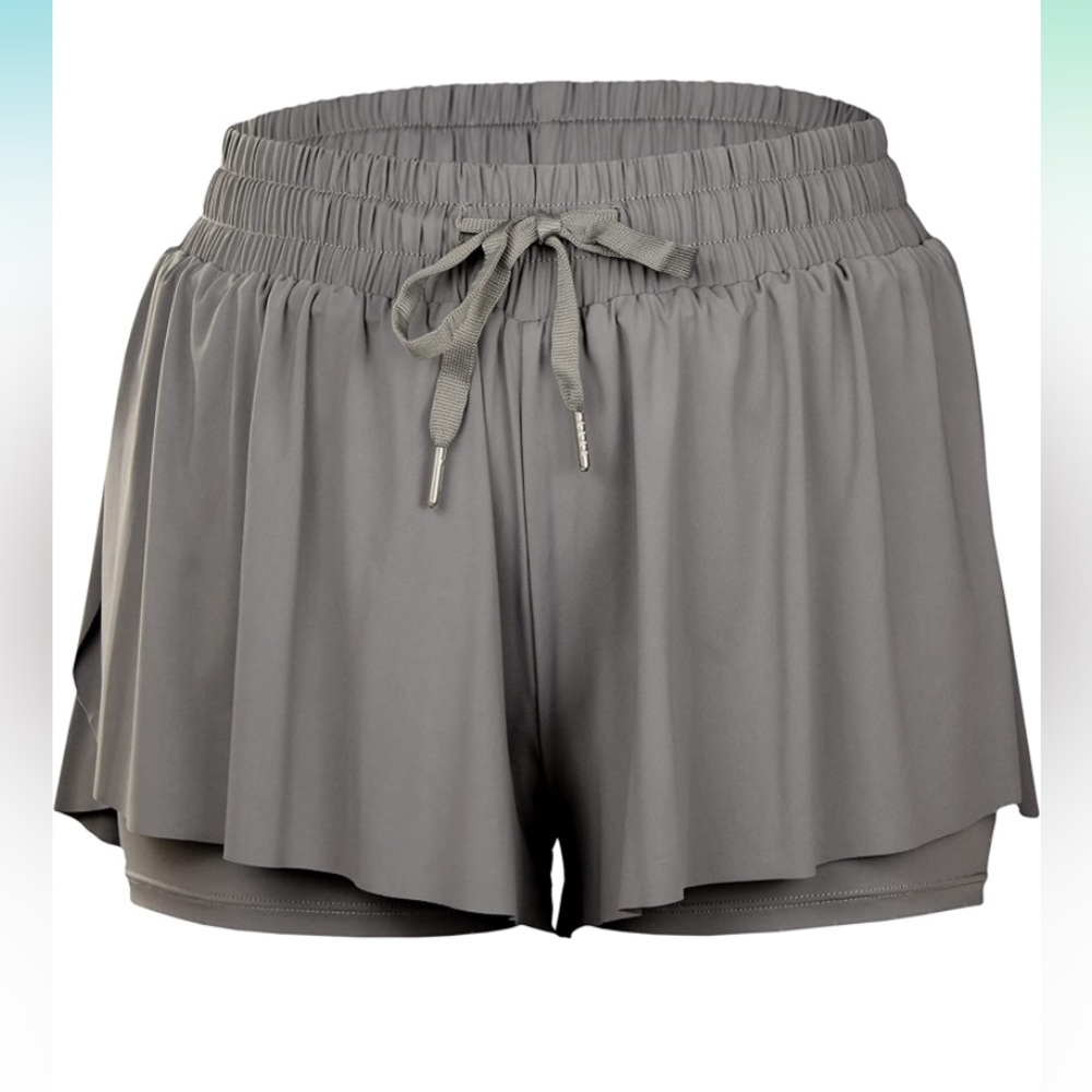 Tiktok popular butterfly flare shorts size medium